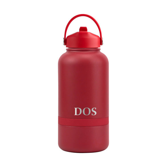 Red DOS Water Bottle