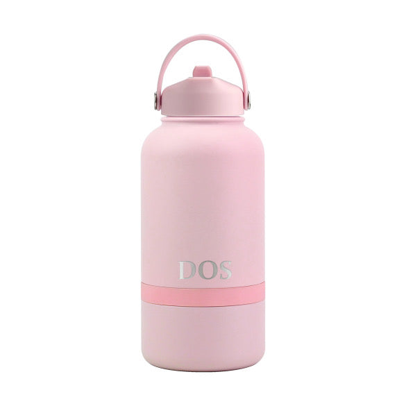 Pastel Pink DOS Water Bottle